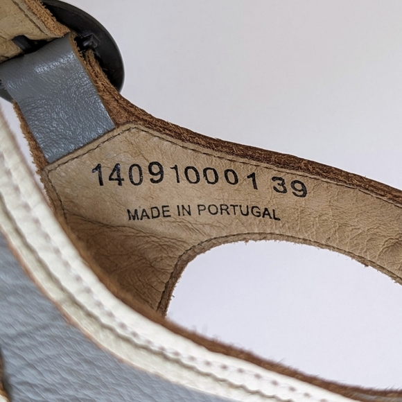 🇵🇹 Fly Girl By Fly London Block Heel Leather Sandals Made In Portugal - Picture 10 of 11